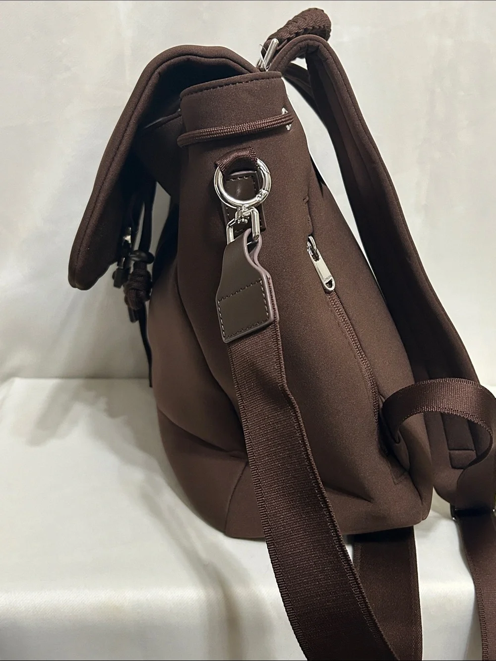 Athleta Revive Convertible Backpack In Chestnut